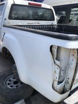 isuzu dmax 2013-2018 euro 5 sol arka beyaz çamurluk